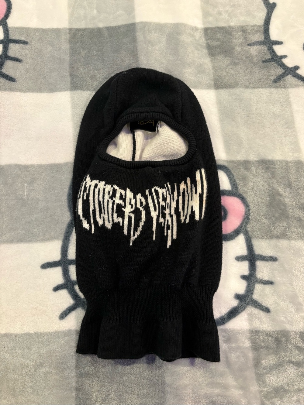 OVO October’s Very Own Black Owl Logo Ski Mask Balaclava / Drake